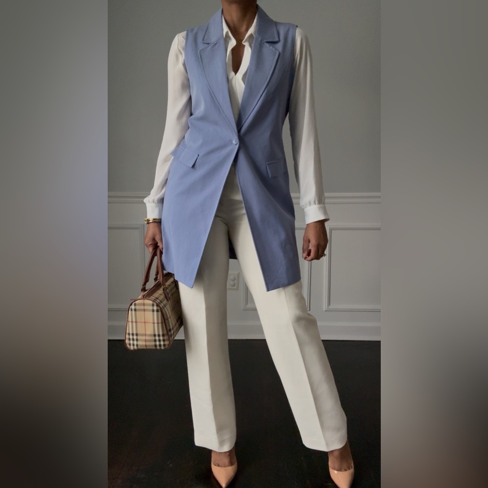 Nanette Lepore One Button Vest